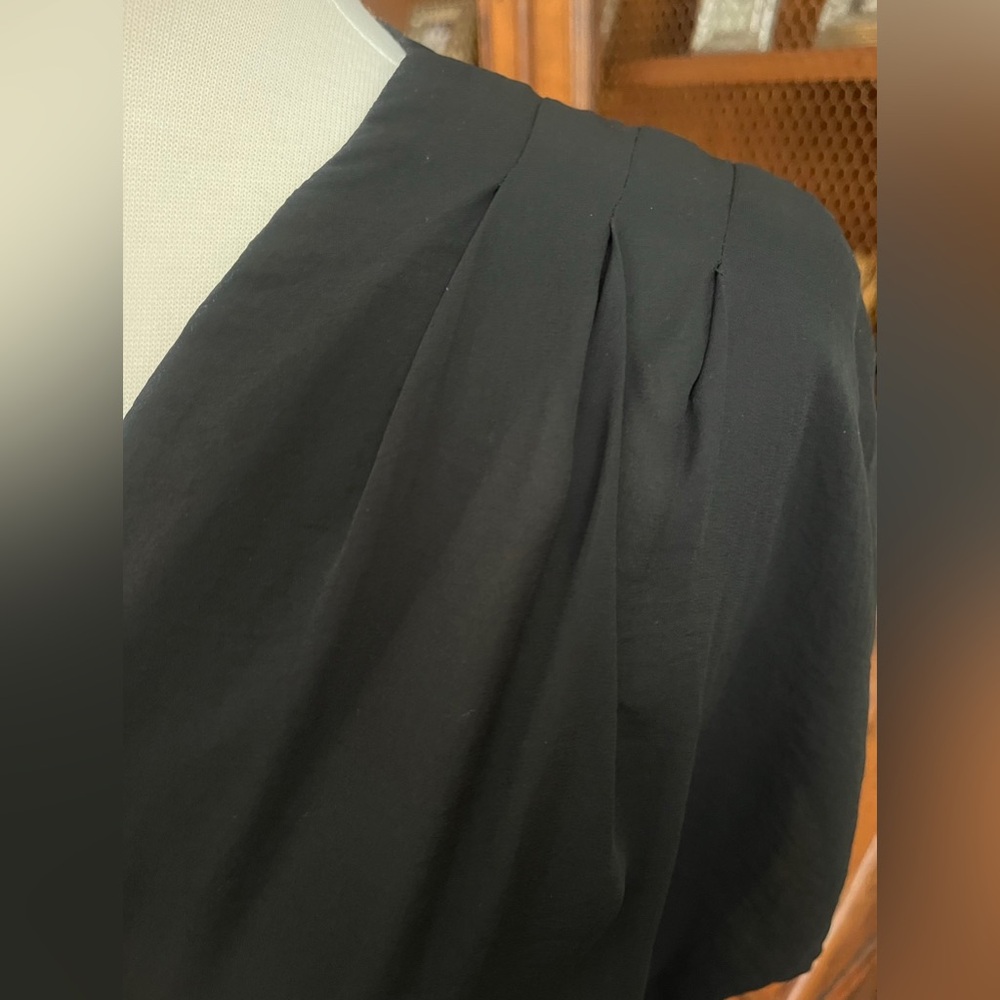 Kori Drape Chiffon Cap Sleeve Bodysuit - Picture 6 of 10